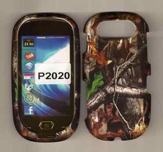 CAMO LEAVE TREE HUNTING RUBBERIZED PANTECH EASE P2020 ATT PHONE CASE