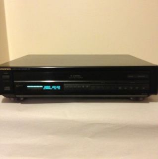 Onkyo Stereo Compact Disc Multi CD Changer Player DX C101 W/out remote