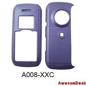CELL PHONE COVER CASE FOR LG ENV VX9900 LEATHER FINISH NAVY BLUE
