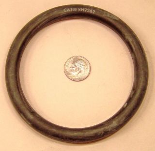 CATERPILLAR 8H2262 O RING OIL SEAL 2.96 ID 3.69 OD .365 THICK RUBBER T