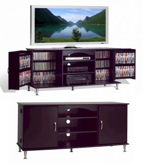 60 Plasma LCD TV Stand 462 CD 212 DVD Cabinet Rack NEW