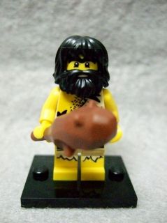 OF 2 SERIES MINIFIGURES MINIFIGS CAVE WOMAN AND CAVEMAN MAN MINIFIGS