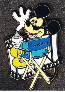 listed Disney DSF Pin Character Directors Chair ~ Mickey Mouse LE