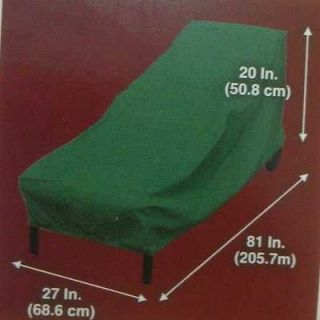 NEW OUTDOOR PATIO HEAVY DUTY CHAISE LOUNGE CHAIR COVER