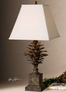 Uttermost Suzuha Table Lamp with Heavily Burnished Antique Wash