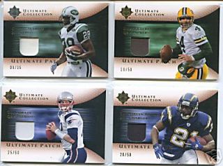 Curtis Martin Jets 2005 Ultimate Jersey Patch #d/35
