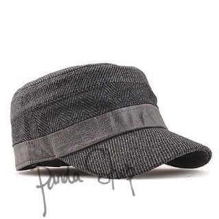 colored Adjustable V Pattern Vein Faddist Goth Cadet Military Hat Cap
