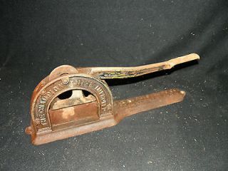 VINTAGE Champion TOBACCO CUTTER Cast Iron 1800s NICE MUST SEE