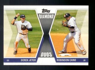 Derek Jeter / Rob Cano 2011 Topps Diamond Duos $4