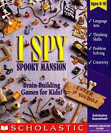 Spy Spooky Mansion   Childrens Educational Puzzle Windows PC