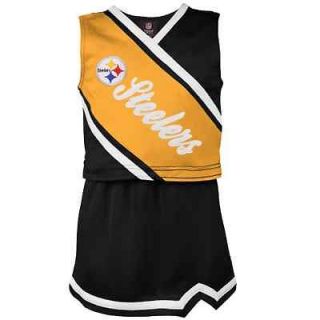 Pitt Steelers Preschool Cheerleader Set