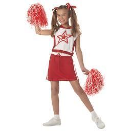 Child REBELZ Fancy Cheerleader Uniform Cheer Outfit 30/25 HOT PINK