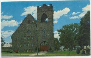 Endicott NY New York Presbyterian Church Postcard