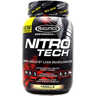 MuscleTech NITRO TECH Performance Series Whey Protein ALL FLAVORS 2