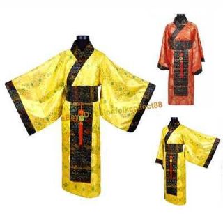 Chinese Costume Mens Robe Kimono Emperor Clothing