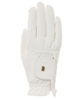 Roeckl Chester Gloves   Size 8.5 White 3301 208