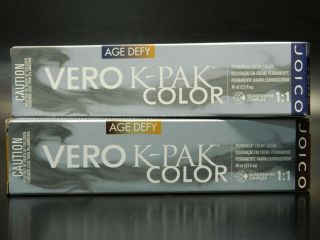 JOICO K PAK COLOR AGE DEFY PERFECT FOR GREY COLORS 2.5 oz (2) free
