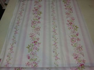 WILD FLOWERS SHABBY CHIC 100 % COTTON FABRIC BTY