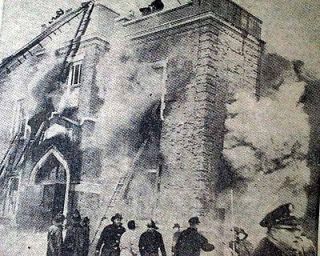 OF THE ANGELS Chicago Illinois Catholic SCHOOL FIRE 1958 Old Newspaper