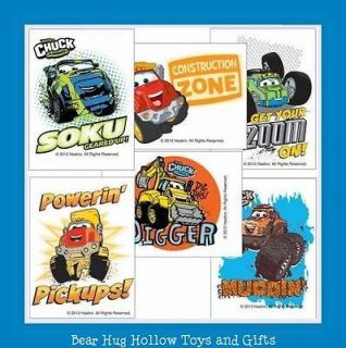 12 Adventures of Tonka Chuck & Friends Temporary Tattoos Party Favors