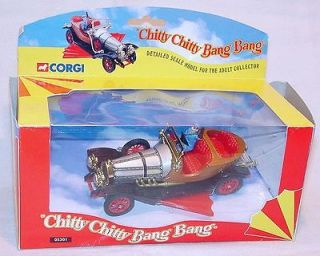 Corgi Toys 143 CHITTY CHITTY BANG BANG Movie TV Model Car + Fig