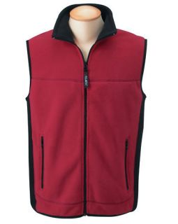 Chestnut Hill Polartec Colorblock Full Zip Fleece Vest
