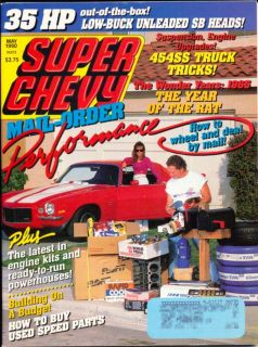 SUPER CHEVY MAY 1990,454SS TRUCK SUSPENSI ON,ENGINE UPGRADE,HOT ROD