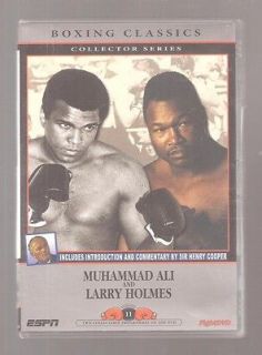 MUHAMMAD ALI & LARRY HOLMES Career Biographies Movie Film Boxing