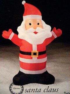 Ft CHRISTMAS INFLATABLE SANTA CLAUS YARD LIGHTED DECORATION NEW