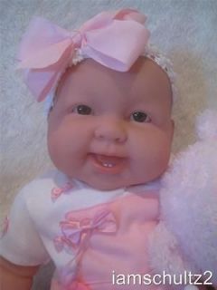 NEW Life Size 20 Sweet Chubby Happy W/Teeth Berenguer Baby Doll