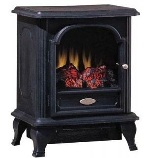 Victoria Style Freestanding Ventless Stove in Black Finish   DFS
