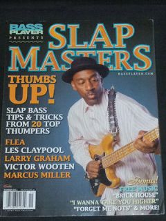 MAGAZINE Bass Player 2011 Summer Slap Masters Flea Claypool Wooten #1