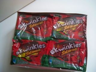 SKWINKLES SALSAGHETI ** mexican spicy candy ** with lucas candy ** 12