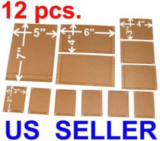12 KIT Prototyping PCB Printed Circuit Board Prototype