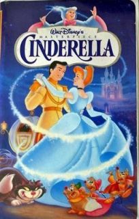 Cinderella (VHS, 1995) LIKE NEW & Thumbelina (VHS)