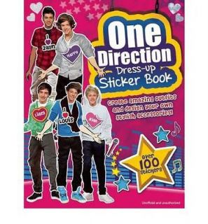 ONE DIRECTION DRESS UP STICKER BOOK   CARLTON BOOKS LIMITED (PAPERBACK