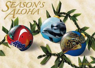 hawaii christmas cards
