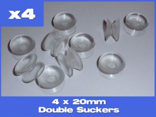 20mm double sided suction cups/pads (suckers)