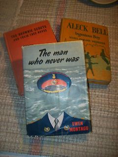 Antique Children Books Aleck Bell, The Man Who Never Was, The