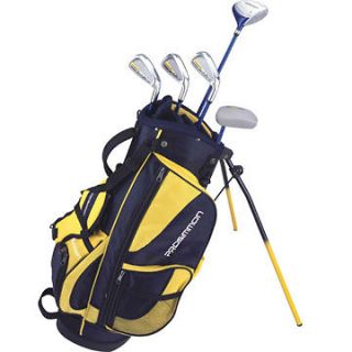Icon Junior Golf Youth Set 4 7 RH 5 7 9 Irons, Putter & Jr Stand Bag