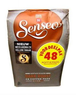Original Douwe Egberts 48 Senseo Pods Dark Roast 48 Coffee Drinks
