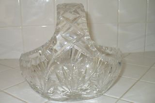Sullivans Crystal CANDY DISH Handmade 24% PbO Made in Poland