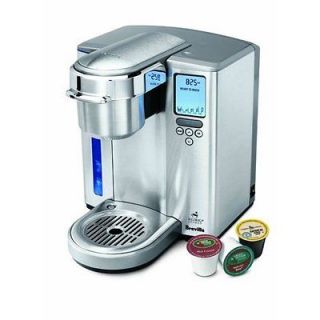BREVILLE GOURMET SINGLE CUP BREWER BKC700XL KEURIG DELUXE COFFEE MAKER