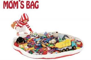 Storage Bag & Playmat,Toys messes cleanup Ideal for Lego,blocks,do lls