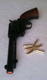 Colt 45 Peacemaker Black NonFiring Replica Revolver Prop Gun Toy