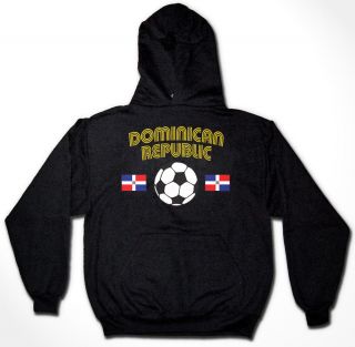 Dominican Republic Soccer Ball Flag Retro World Cup Olympic Sports