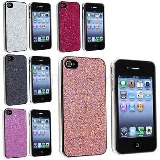 pack Assorted Color Glitter Bling Case for apple iPhone 4 & iPhone
