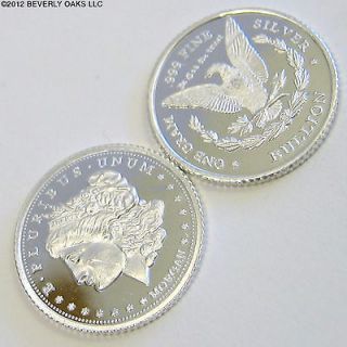 999 SILVER BULLION ★ Rare MORGAN Art Coin ★ COLLECTORS INVESTORS