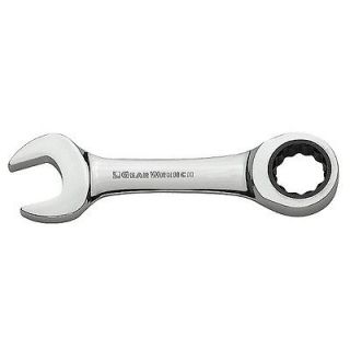 Gearwrench Flat Stubby Combination Ratcheting Wrench SAE & Metric