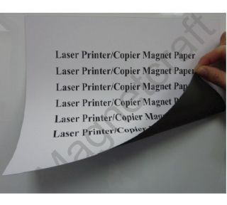 Laser /copier /inkjet magnet sheet multi pu rpose magnet paper  50